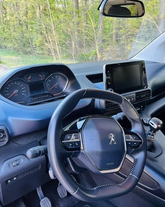 Peugeot Rifter cena 89900 przebieg: 54500, rok produkcji 2020 z Warszawa małe 92